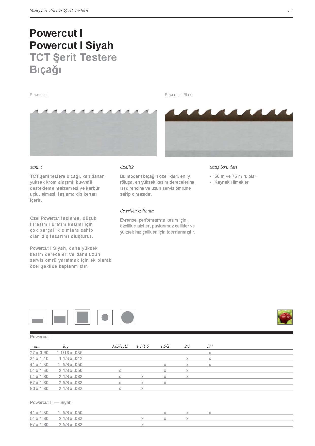 Bi Metal Şerit Testere
